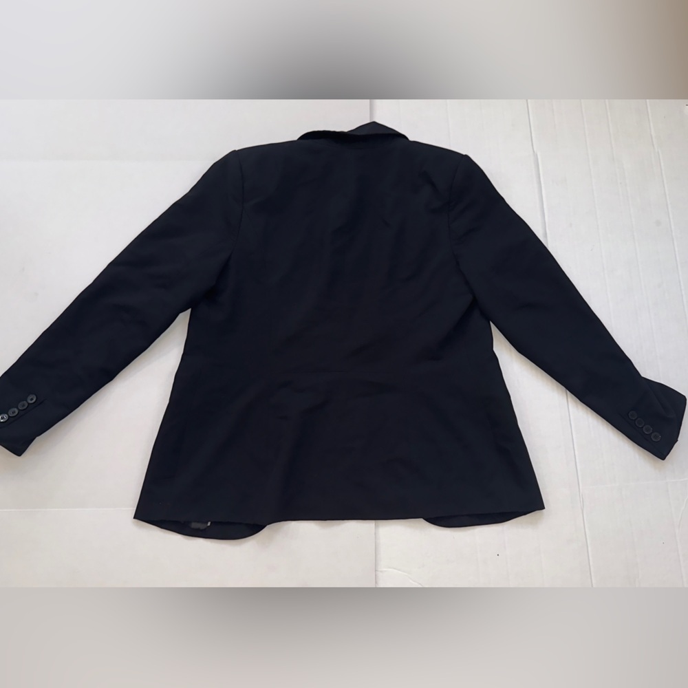 Black Liz Claiborne one button blazer office wear blazer - Picture 4 of 4